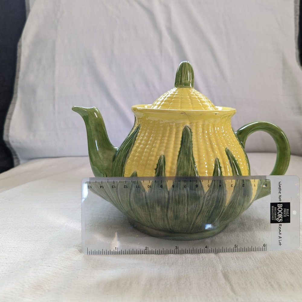 Vintage Corn Teapot